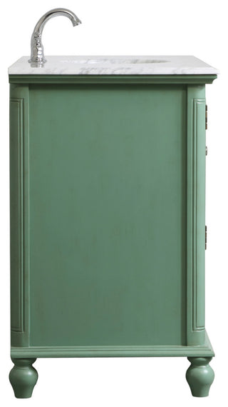 Home Living Single Bathroom Vanity, Vintage Mint, 42"
