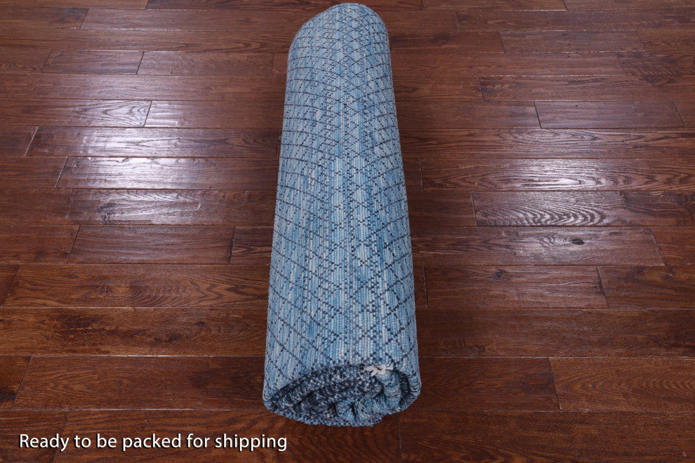 Handmade Savannah Grass Wool Rug 8' 1" X 10' 0" - Q13263