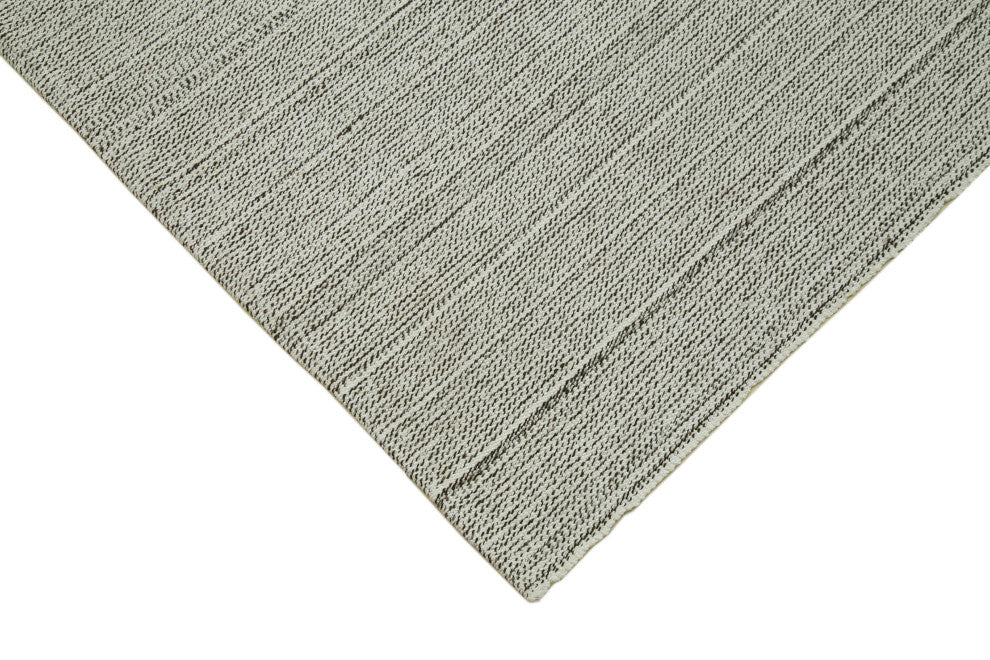 Rug N Carpet - Handmade Turkish 10' 1'' x 13' 7'' Modern Design Wool Kilim Rug