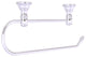 Carolina Crystal Under Cabinet Paper Towel Holder, Satin Chrome