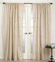 Classic Linen Blend Unlined Curtain, Natural, 57"x96"
