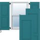 Two Equal Raised Panel Shutters (Per Pair)