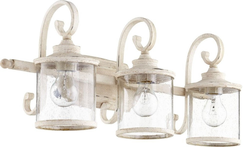San Miguel 3-Light Vanity Fixture, Persian White