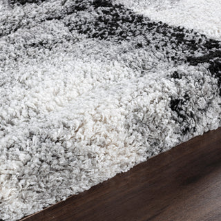 Noori Rug Shag Gordon Grey/Black Rug