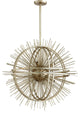 Saturn Burst 8-Light Pendant