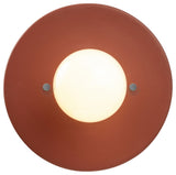 Discus Wall Sconce, Canyon Clay