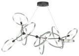Celesse Pendant, Black, Vintage Platinum Accent