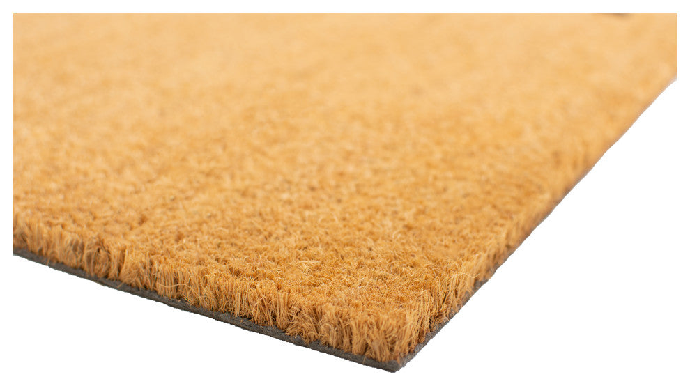 Natural XO Doormat, 24"x36"