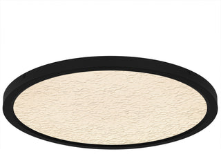 Outskirts LED Flush Mount in Earth Black