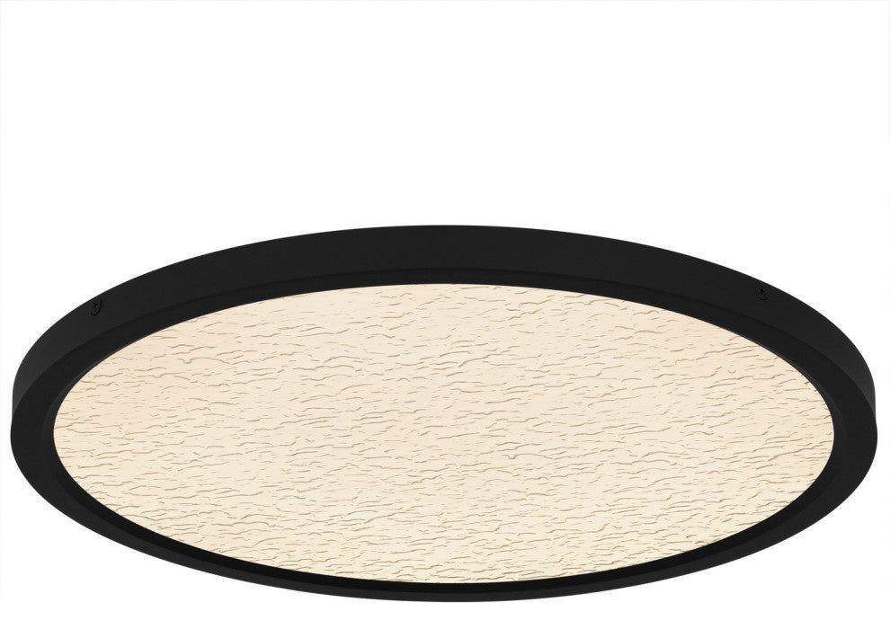 Outskirts LED Flush Mount in Earth Black