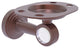 Pacific Beach Groovy Tumbler and Toothbrush Holder, Antique Copper