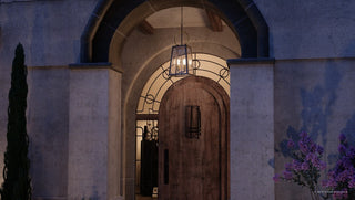 Luxury Vintage Outdoor Pendant Light, Vicenza Series, Olde Bronze