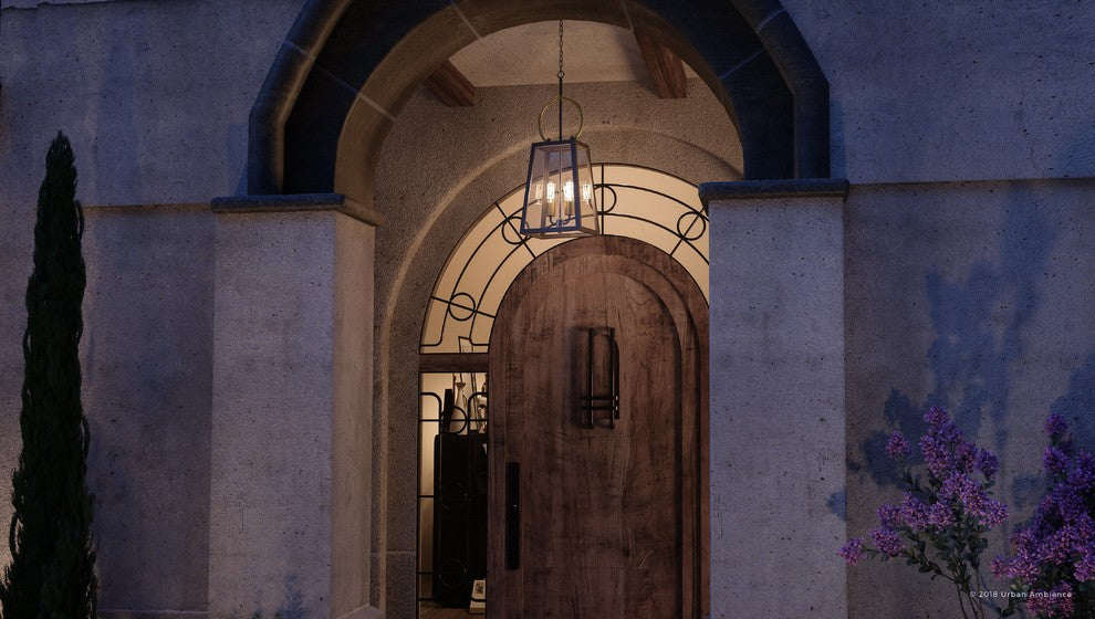 Luxury Vintage Outdoor Pendant Light, Vicenza Series, Olde Bronze