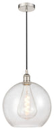 Innovations 616-1P-PN-G124-12-LED 1-Light Mini Pendant, Polished Nickel