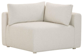 Hangover Cream Modular Outdoor Corner Chair
