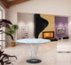 Modern Classics Eastern Dining Table, Glass