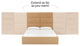 Eliana Honey Velvet King Wings (Set of 2) - Honey