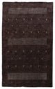 HAND KNOTTED LOOM WOOL ECO-FRIENDLY AREA RUGS - Rectangle, Brown, Contemporary