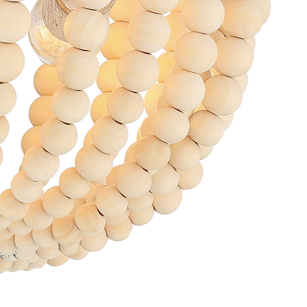 3 Light 12.6'' Unique/Statement Bowl Flush Mount, White/Gold