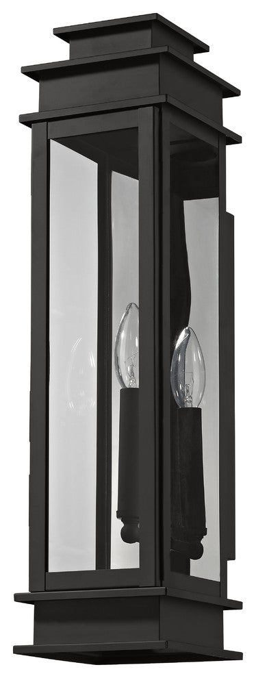 Princeton 1-Light Wall Lantern, Black