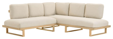 Evan Cream Outdoor L-Sectional