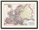 Europe Vintage Antique Map Wall Art, 28"x37"