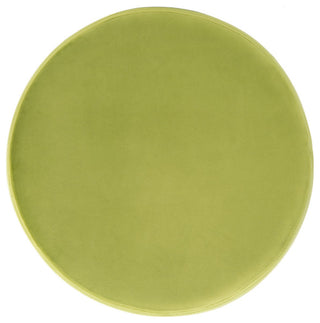 Safavieh Abrea Round Ottoman, Pear/Gold