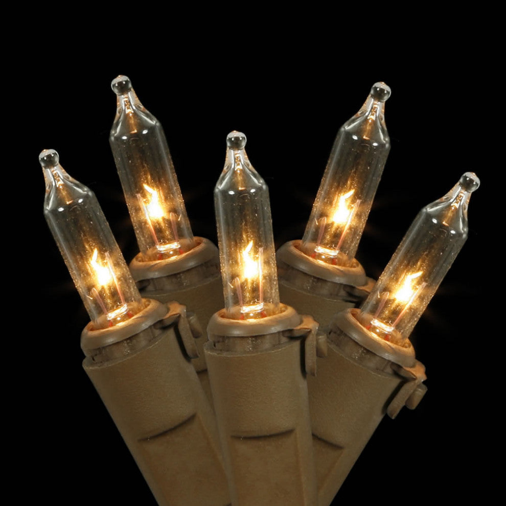 Vickerman W4B0501 50 Clear Mini-Lights 23' Christmas Light Strand