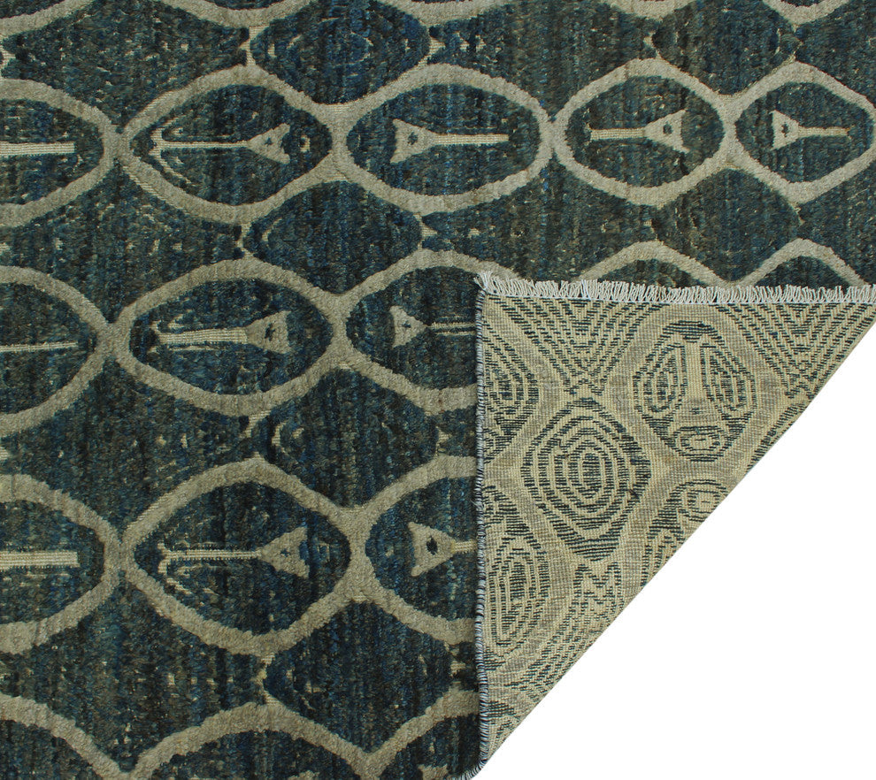 High-Low Fine Chobi Serra Gray Rug, 7'11x9'5