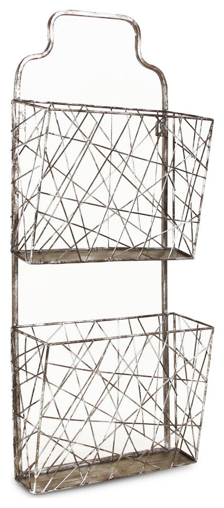 Wall Hanging Metal Organizer