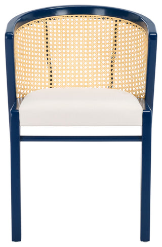 Safavieh Edan Dining Chair, Navy/White