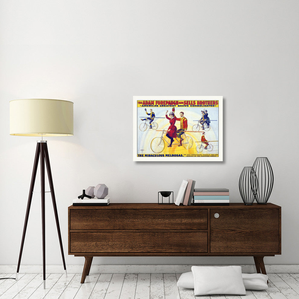 America's Greatest Shows Consolidated, The Miraculous Melrosas, 36x26