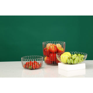 YBM Home Fruit Basket Bowl, 8 Inch, Single