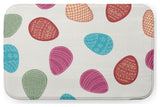34" x 21" Egg Hunt Bathmat, Whisper White