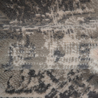 Alpine Dale Runner, Gray, 2'7" x 10', Medallion