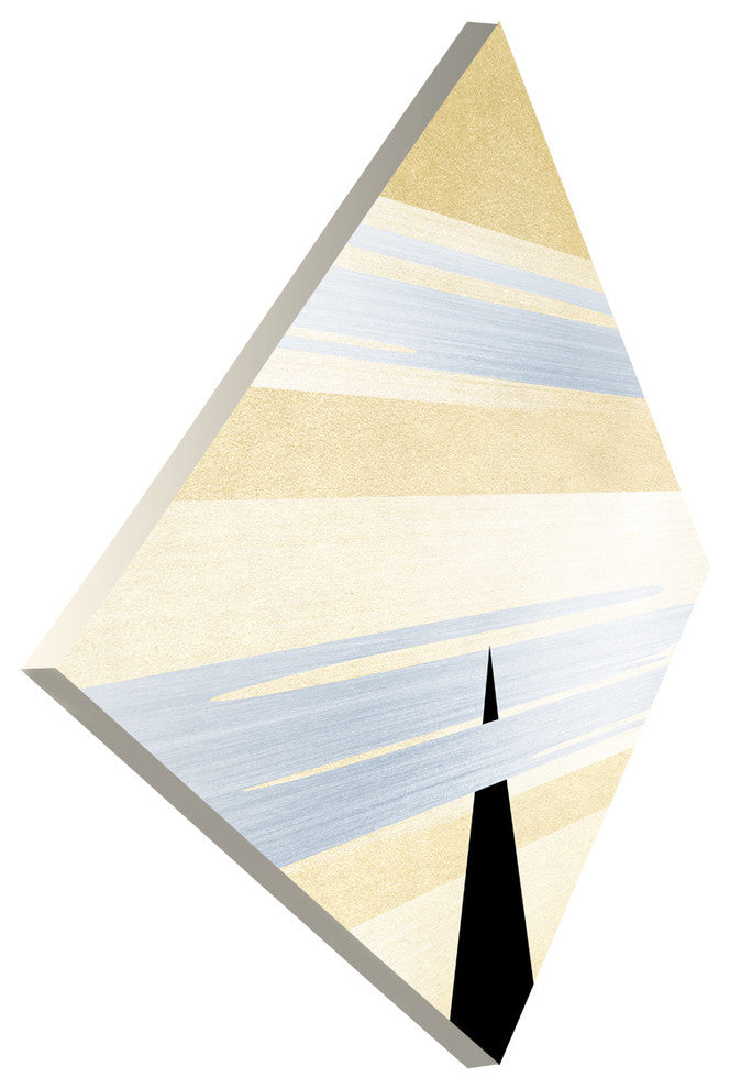 Ready2HangArt ''Gilt Mod'' Wrapped Canvas Wall Decor, 12"x12"