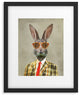 Coco De Paris Vintage Mister Rabbit Framed Art Print