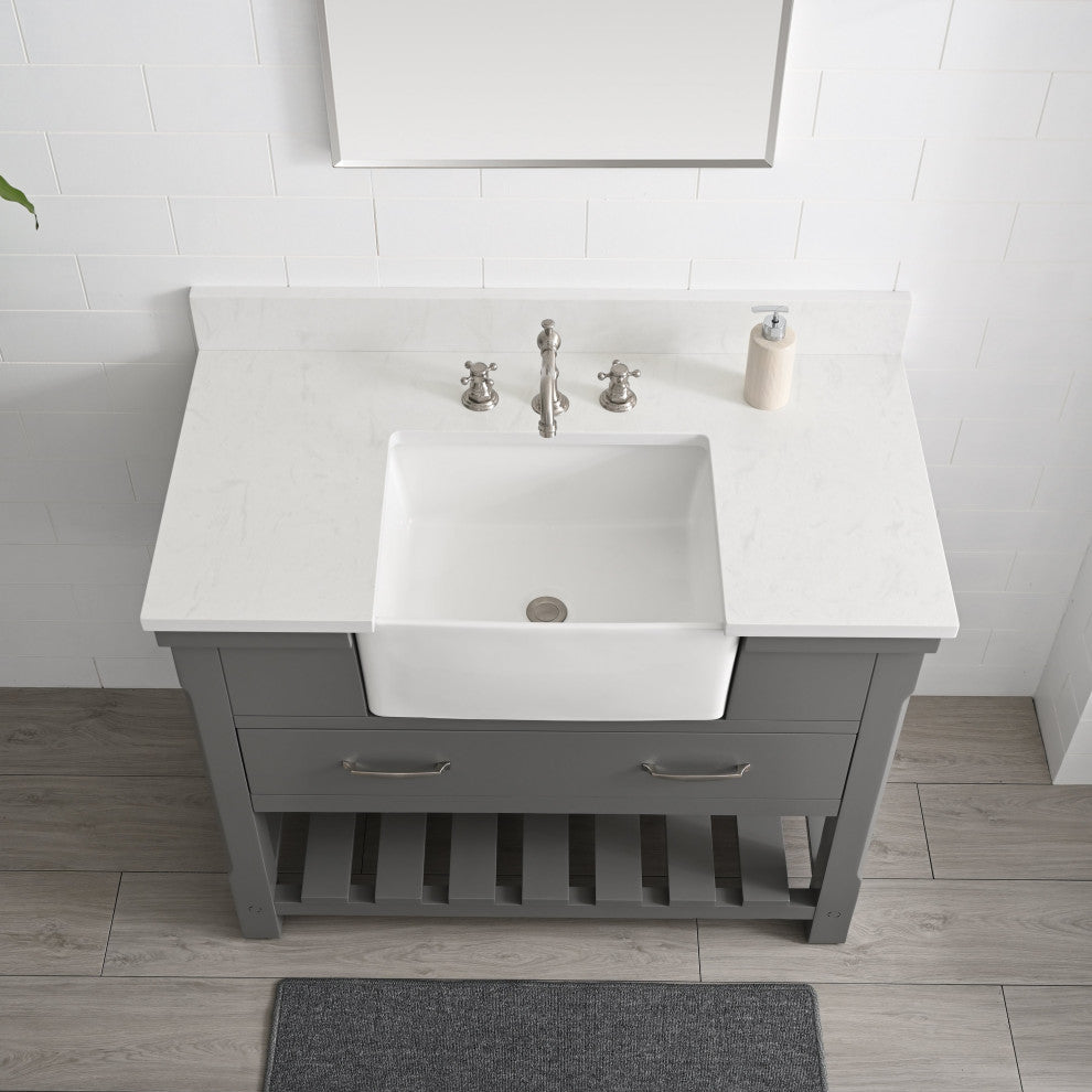 Wesley 42" Bathroom Vanity, Gray