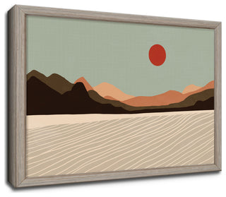 Summer Nomad V' Wrapped Canvas Wall Art 16" W x 12" H