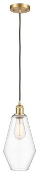 Innovations 516-1P-SG-G652-7-LED 1-Light Mini Pendant, Satin Gold