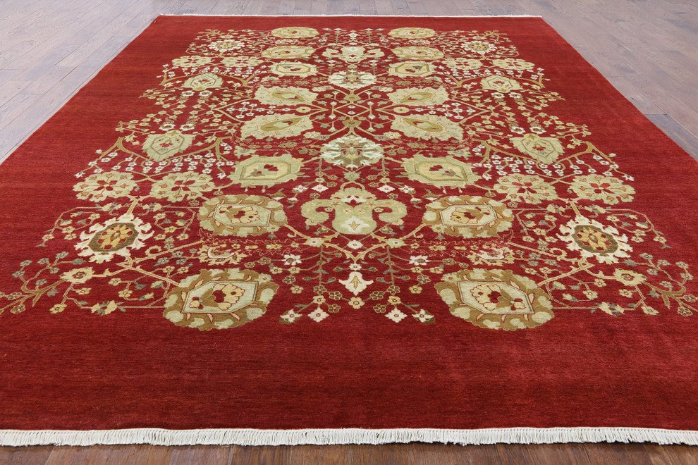 9'x12' Peshawar Collection Oriental Area Rug, P2524