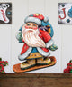 Snow Blocking Santa Dec