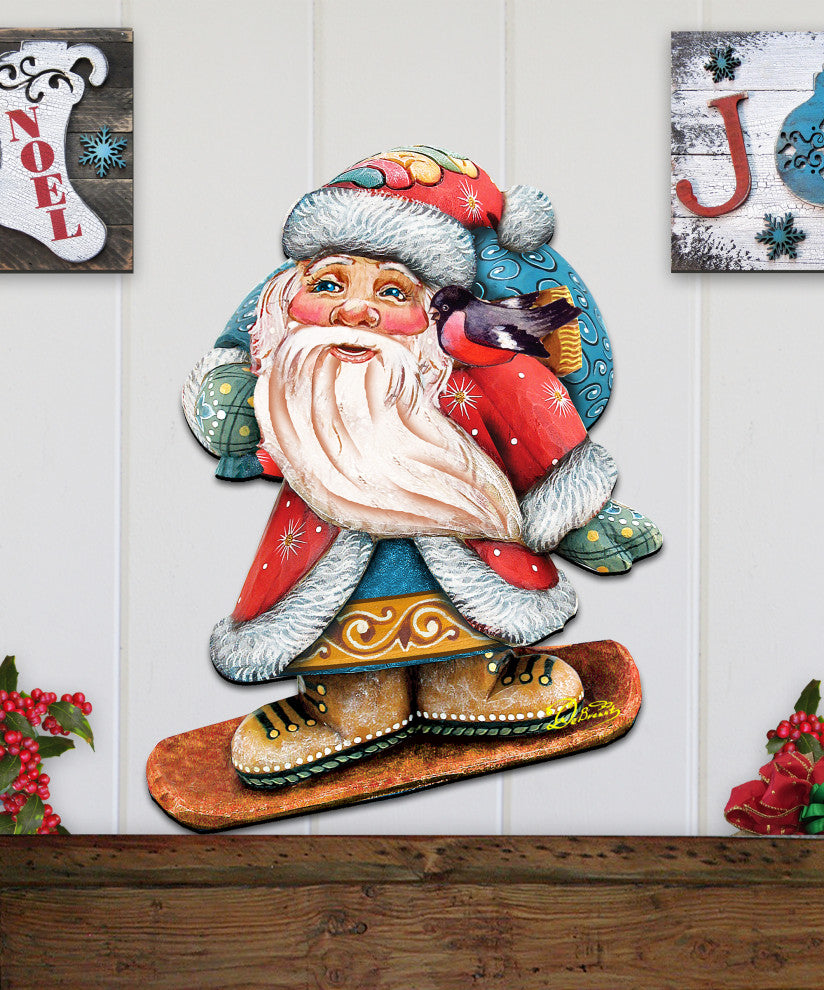 Snow Blocking Santa Dec