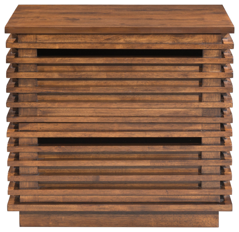 Linea End Table Walnut