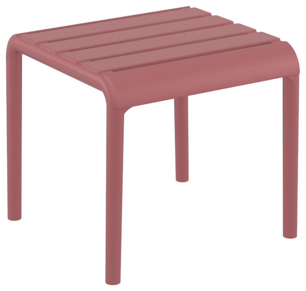 Paris Outdoor Side Table Marsala