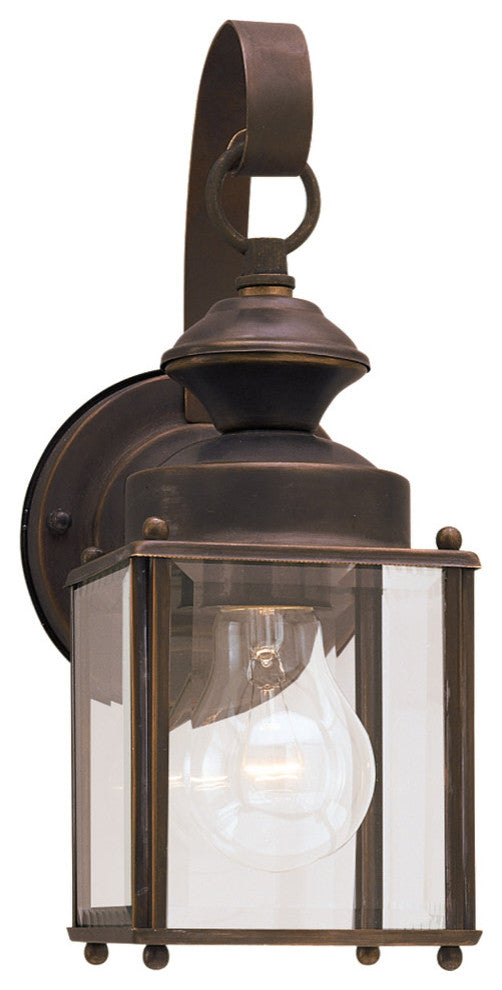 Generation Lighting 8456 Jamestowne 11" Tall Outdoor Wall Sconce - Antique