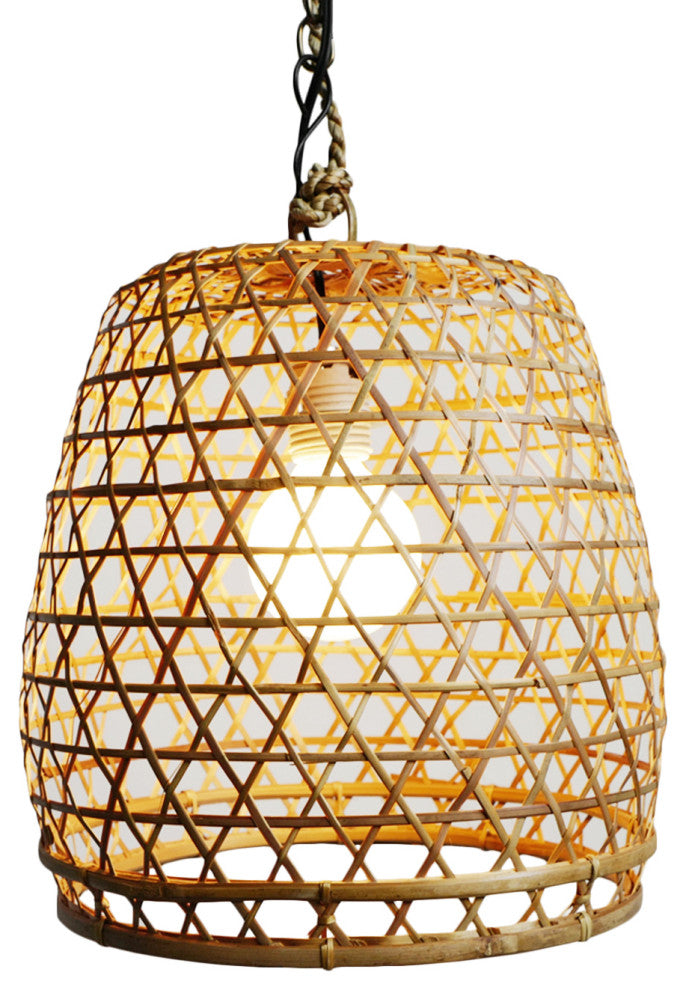 Flat Top Fish Basket Lantern Small