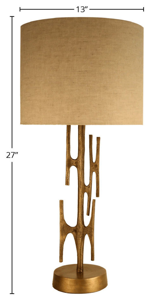 Skye Niko Lamp, Off White