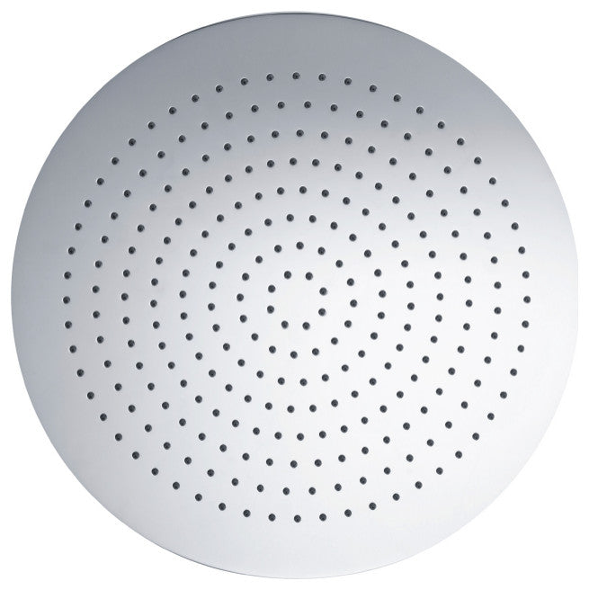Isenberg HSB.12R - 12" Solid Brass Rain Showerhead - Round, Chrome