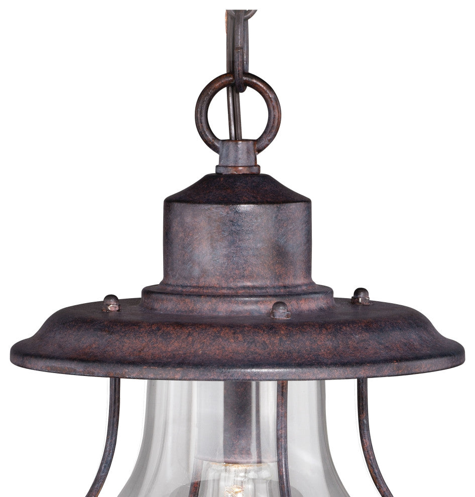 Dockside 8" Outdoor Pendant Weathered Patina